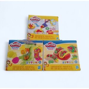 Play-Doh Kitchen Creations Playset Lot (3) NIB